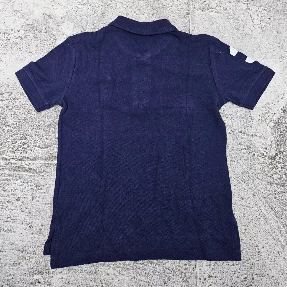 polo Ralph Lauren Kids Polo Tee Blue Cotton Short Sleeve T Shirt Size 4t/4 - Picture 2 of 8